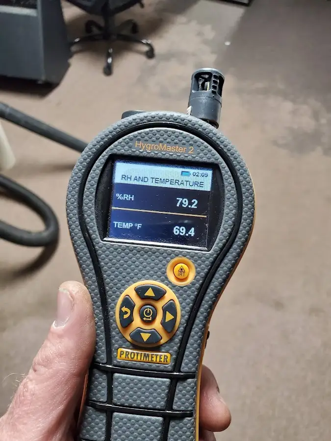 Moisture meter humidity assessment for Mold Remediation & Removal in Allentown